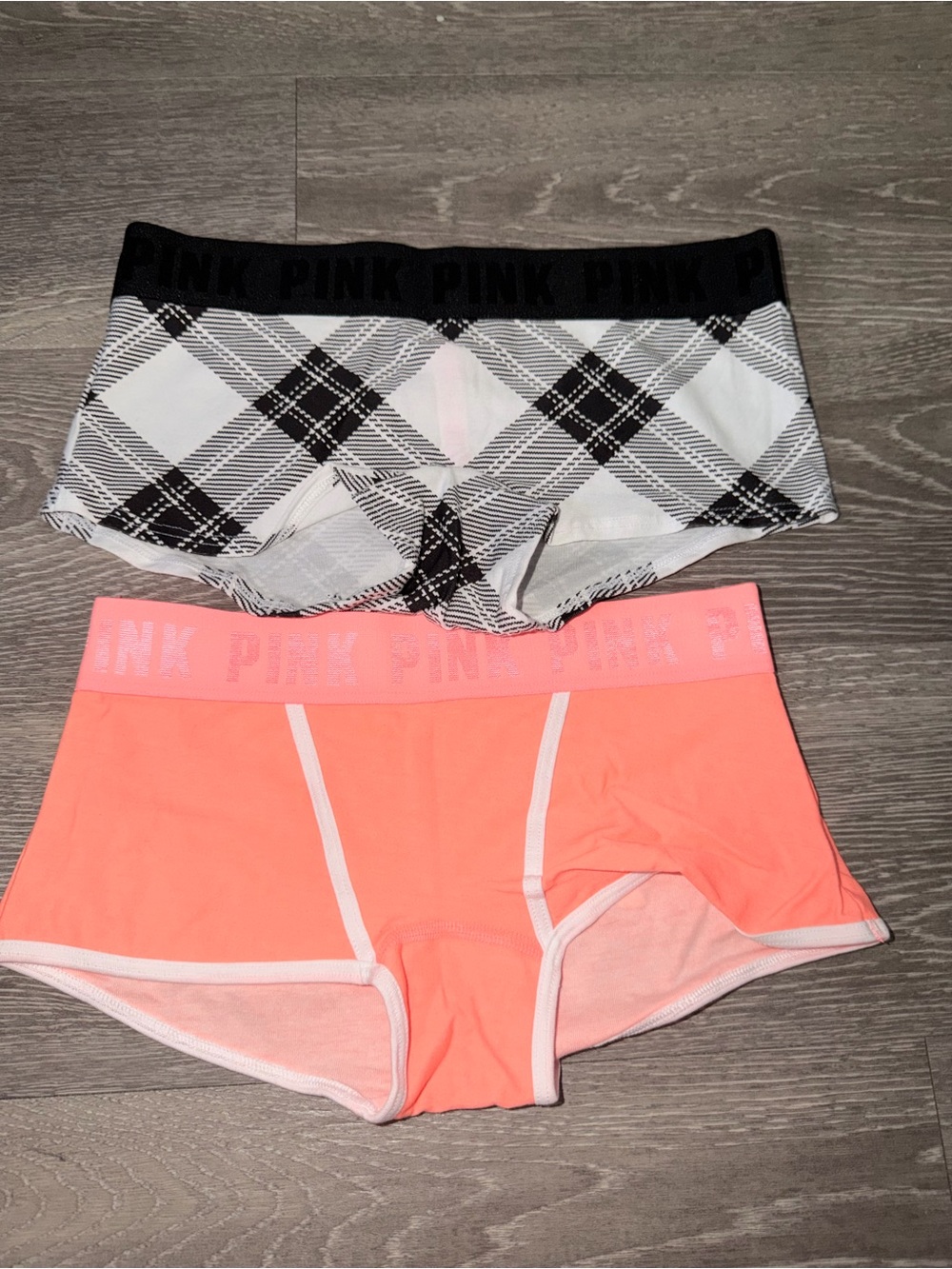Set of 2 PINK VS Boyshorts Size XS